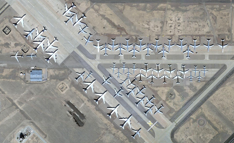 Illustration for article titled The World's Most Bizarre Aircraft Graveyards